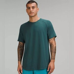 Lululemon Drysense Short Sleeve Shirt Jasper Green XL